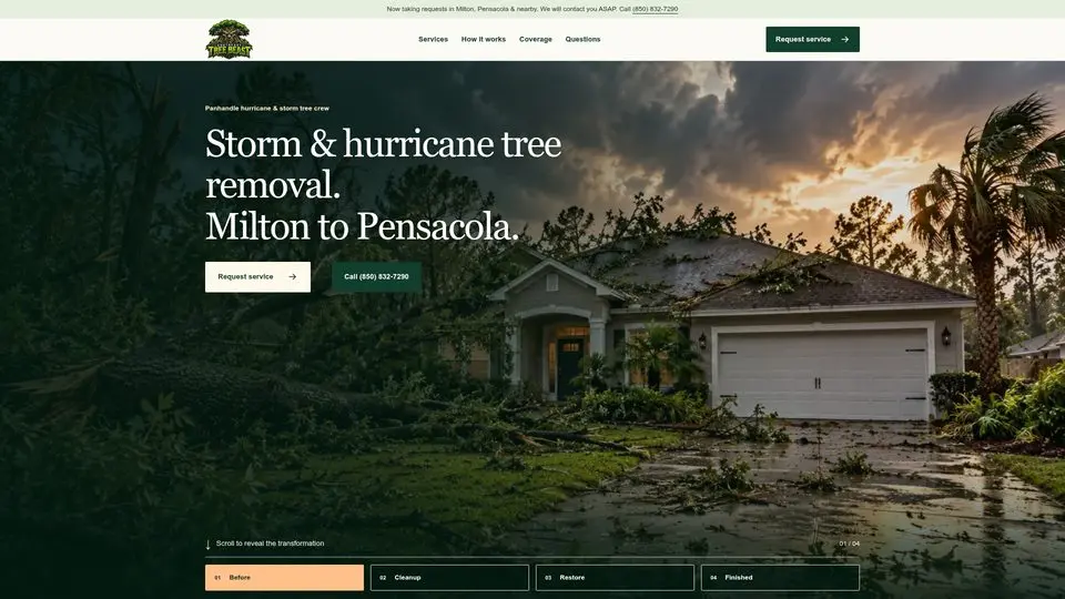 Southeast Tree Beast home page